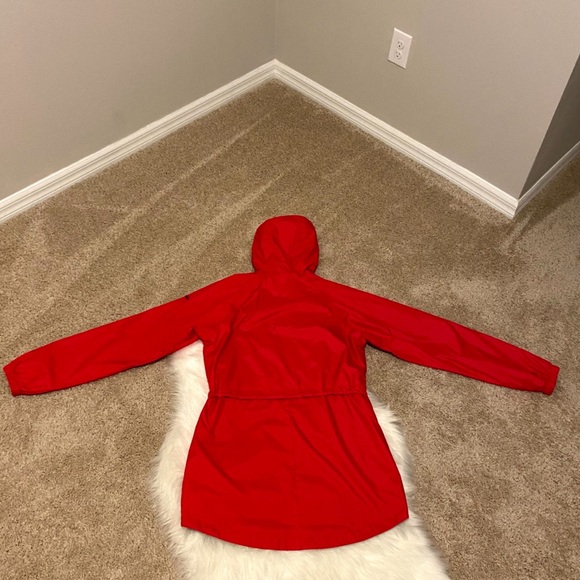 COLUMBIA OMNI TECH RAIN JACKET SIZE S EUC - Picture 2 of 7